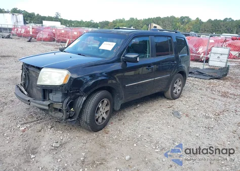 2011 Honda Pilot Touring из США, поврежденный, VIN 5FNYF3H98BB030681